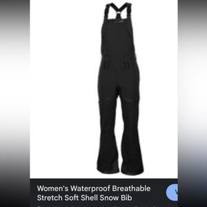 Body Glove Black Snow Bib Jumpsuit